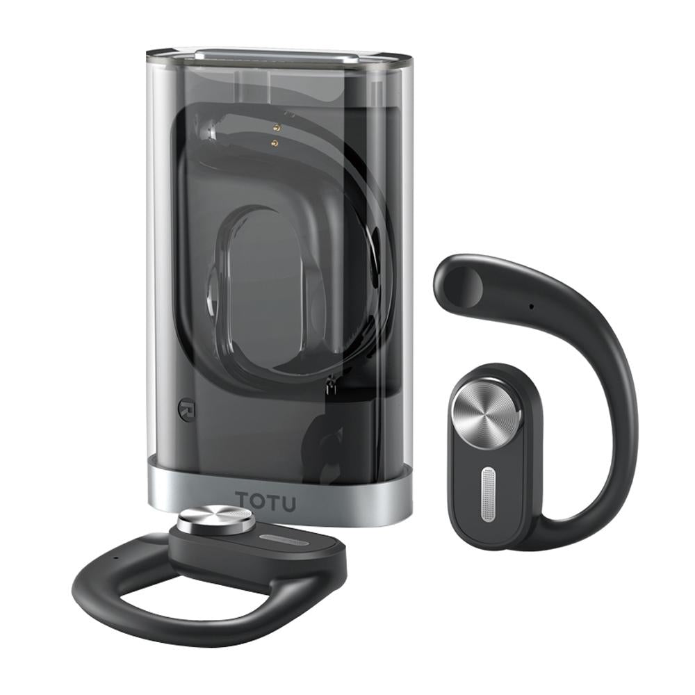 V562-A106869400ADE-202508281640-01 Wireless Bluetooth Earphone - Ear-hanging Design - Black - Image 2