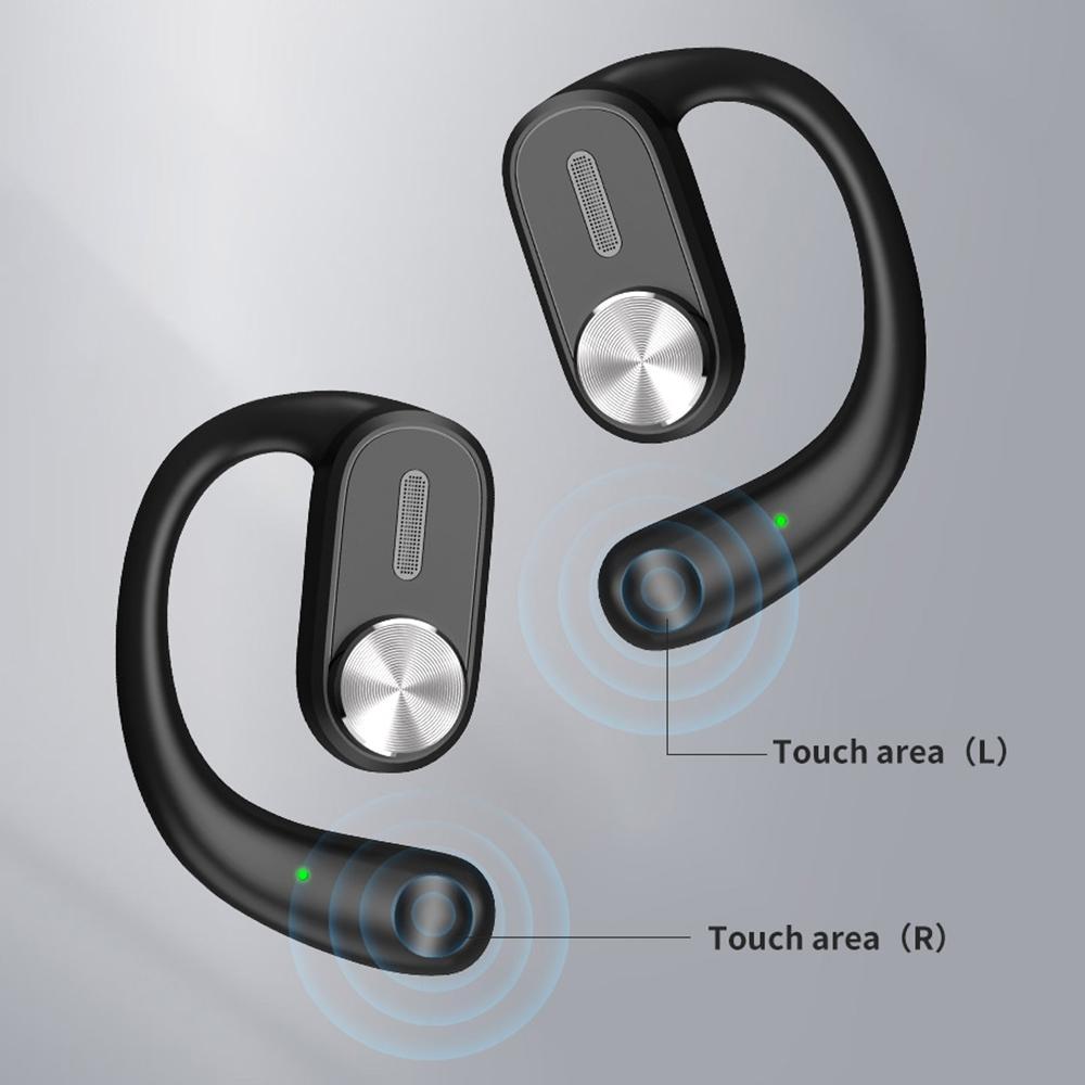 V562-A106869400ADE-202508281640-05 Wireless Bluetooth Earphone - Ear-hanging Design - Black - Image 6