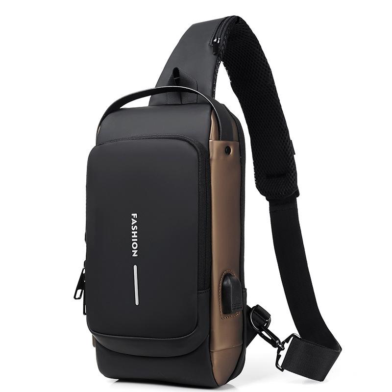 V562-A1072633060DBT-202508282340-09 Anti Theft Men Shoulder Bag With Usb Charging Port - Black - Image 10