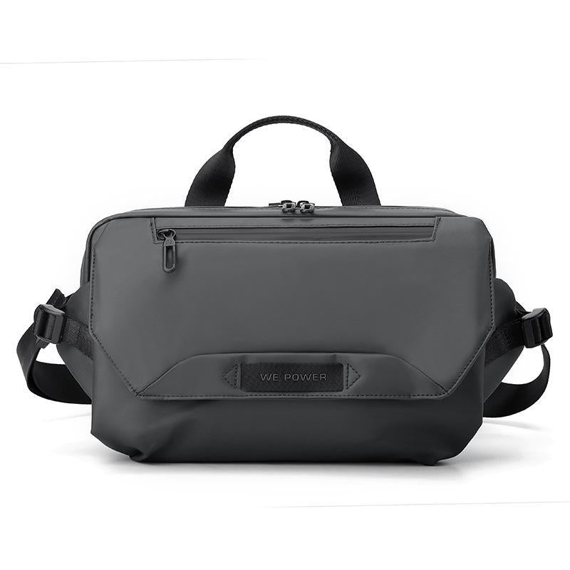 V562-A1074175060DBT-202508290004-11 3 Point Strap Men Cycling Chest Bag Anti Sway Design - Black - Image 12