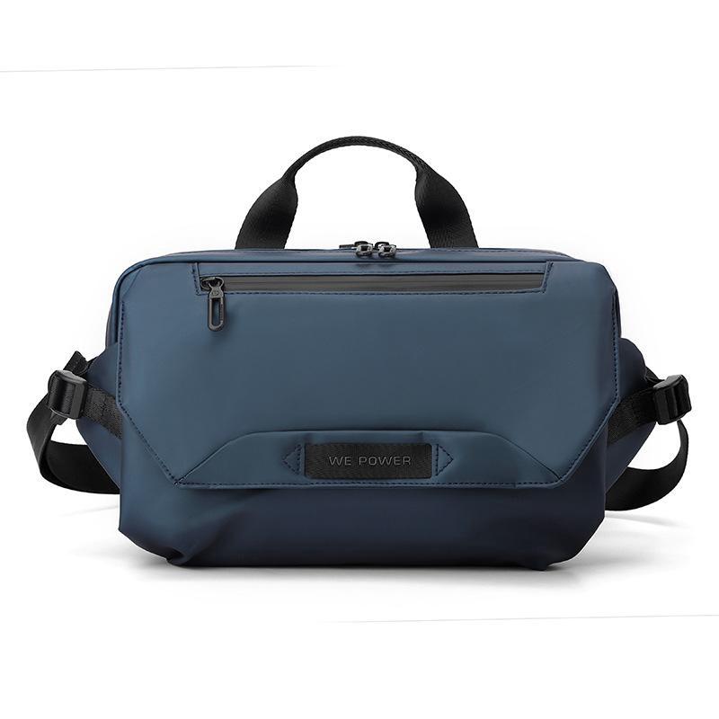 V562-A1074175060DBT-202508290004-14 3 Point Strap Men Cycling Chest Bag Anti Sway Design - Black - Image 15