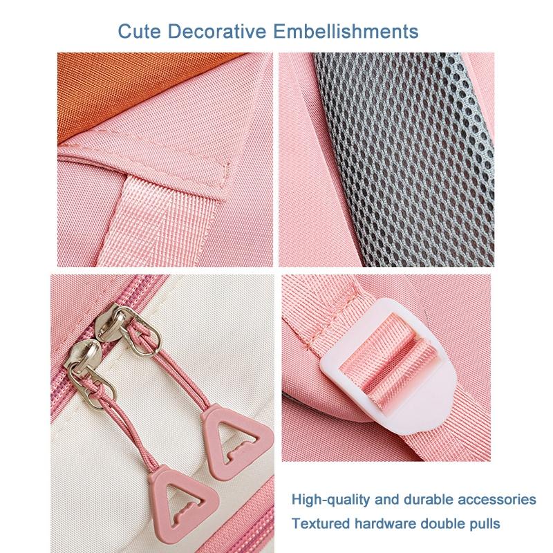 V562-A1074305060DBT-202508291030-07 Adorable Junior High Backpack For Travel - Black - Image 8