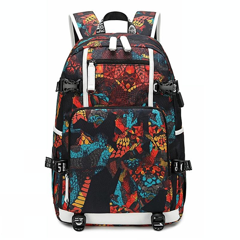 V562-A1075805850DBT-202508281654-00 Student Thermal Backpack - Lightweight & Durable - Printed Red - Image 1