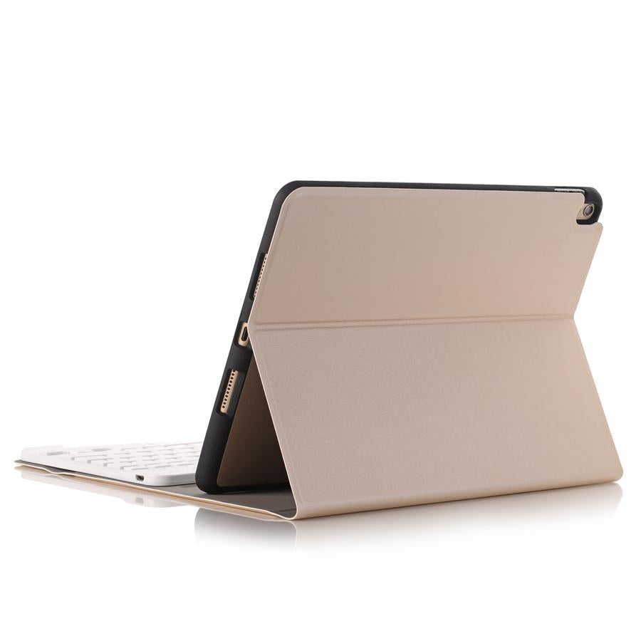 V562-A107730400ADE-202508290721-05 Bluetooth Keyboard Leather Tablet Case For Ipad Air 3 / Pro 10.5 / 10.2 - Detachable - Black - Image 6
