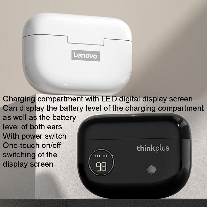 V562-A1080414060DBT-202508281525-03 Wireless Bluetooth Earphones with Digital Display and Charging Case - Black - Image 4