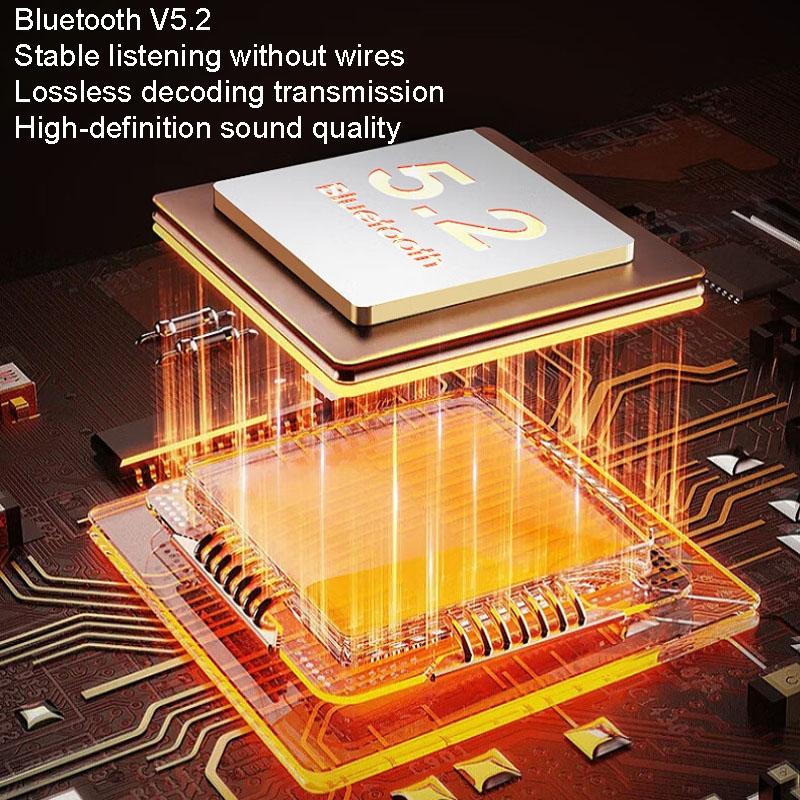 V562-A1080414060DBT-202508281525-07 Wireless Bluetooth Earphones with Digital Display and Charging Case - Black - Image 8