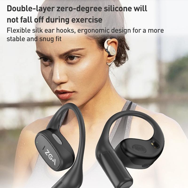 V562-A108043600ADE-202508280810-05 Wireless Bluetooth Earphone - Ear-mounted - Black - Image 6