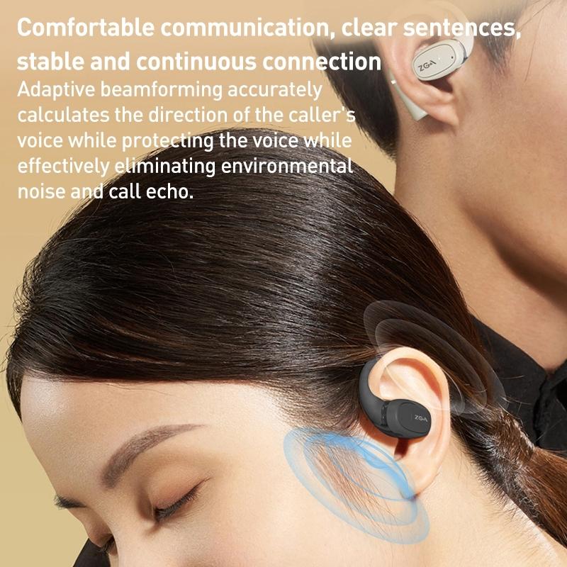 V562-A108043600ADE-202508280810-06 Wireless Bluetooth Earphone - Ear-mounted - Black - Image 7