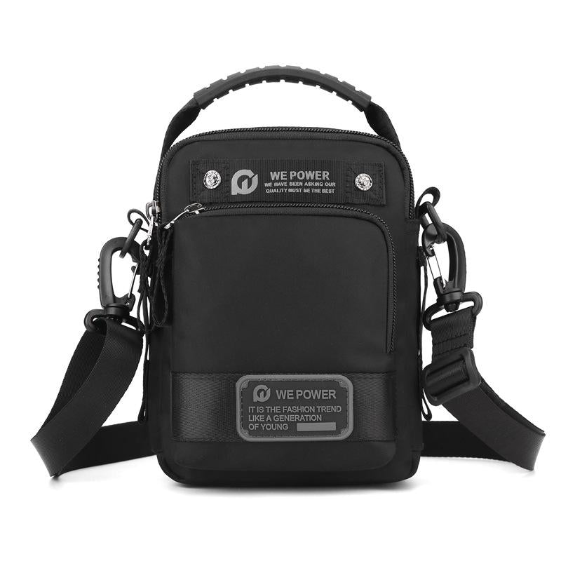 V562-A1081884060DBT-202508290131-00 Waterproof Men Shoulder Bag Versatile Outdoor Crossbody For Travel & Everyday Use - Black - Image 1