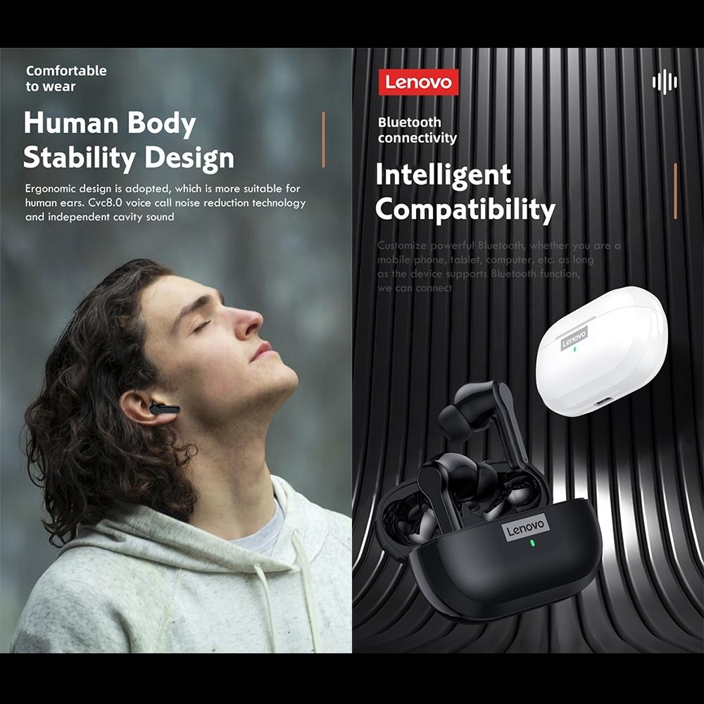V562-A108278300ADE-202508281330-07 Waterproof Wireless Bluetooth Earphones with Noise Reduction and Hifi Bass - White - Image 8