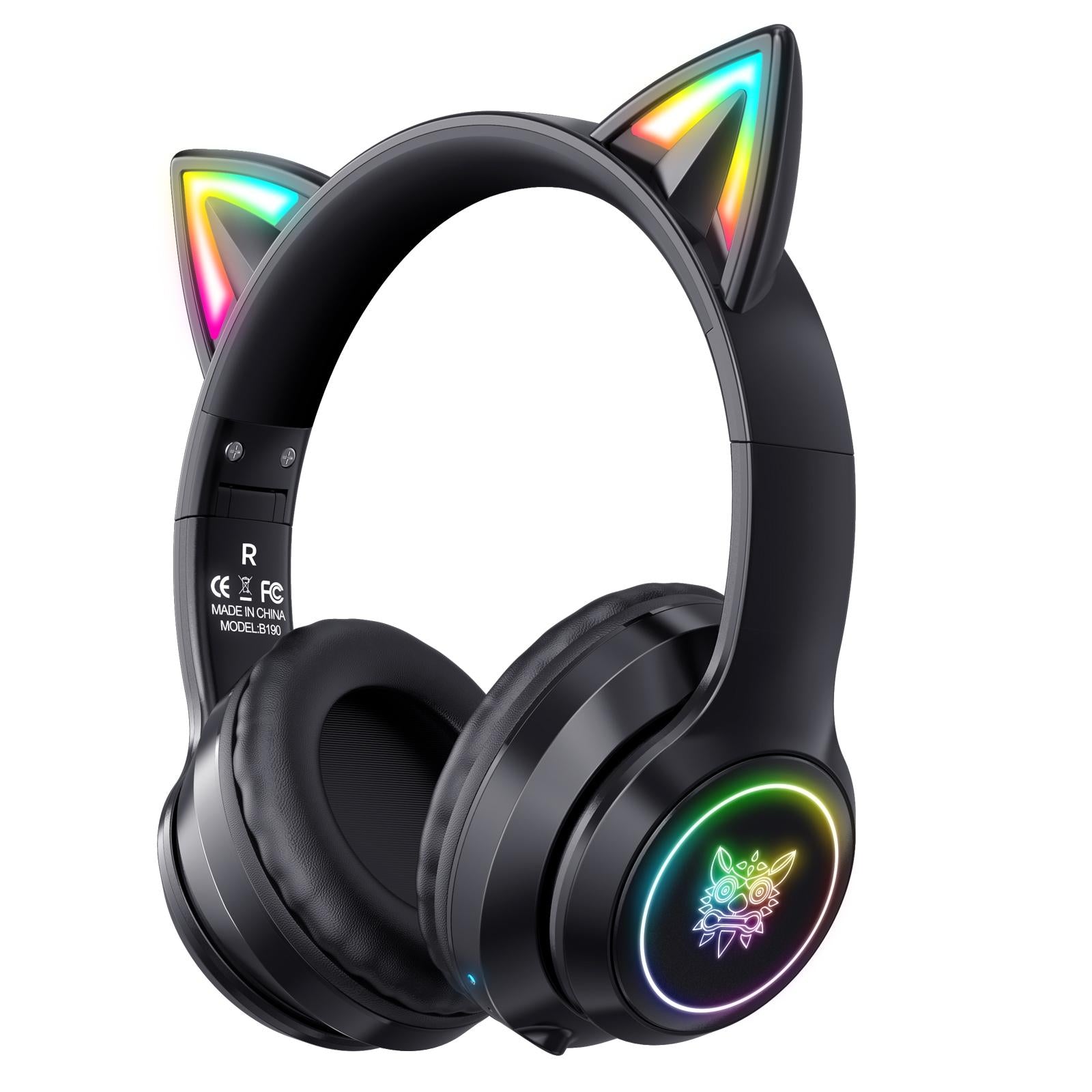 V562-A108966200ADE-202508292240-08 Wireless Bluetooth Headphones With Rgb Lighting - Black - Image 9