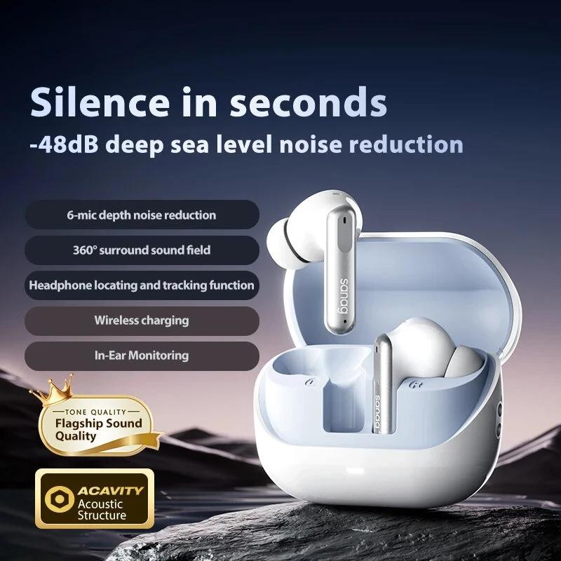 V562-A109878600ADE-202508280845-02 Wireless Anc Bluetooth Earbuds with Noise Reduction - T51s - White - Image 3