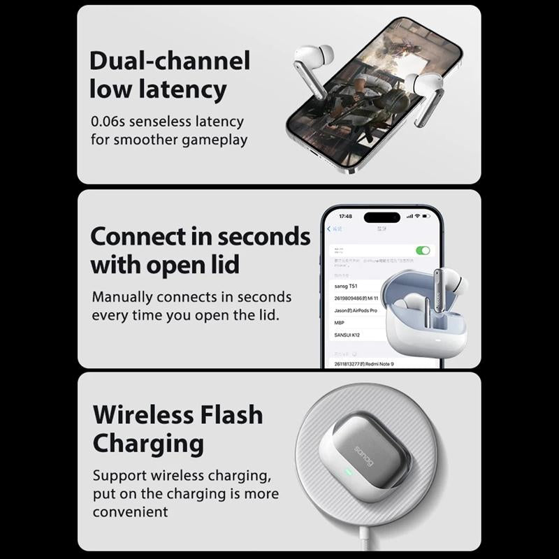 V562-A109878600ADE-202508280845-12 Wireless Anc Bluetooth Earbuds with Noise Reduction - T51s - White - Image 13