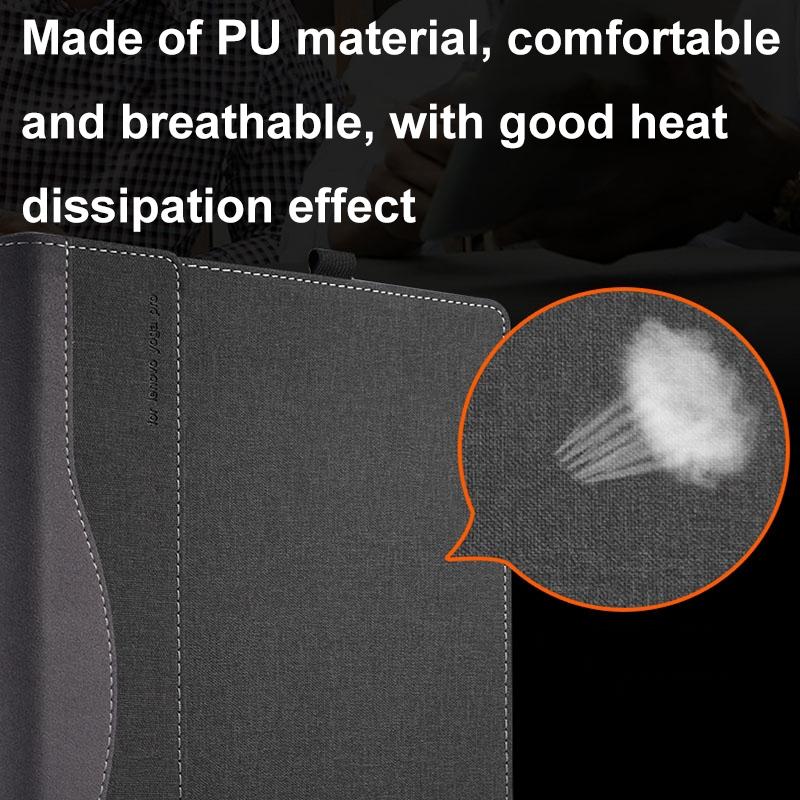 V562-A2031256750DBT-202508290845-06 Protective Leather Laptop Case - 16 Inch Anti-Fall - Black - For Samsung Galaxy Book 3 Pro - Image 7