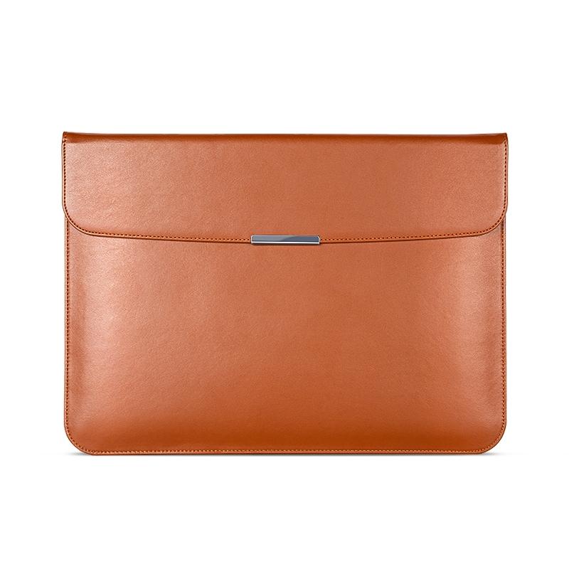 V562-A207899300ADE-202508290354-09 Leather Laptop Sleeve - Ultra-thin and Stylish - Black - Image 10