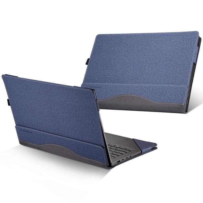 V562-A3016381060DBT-202508272126-00 Yoga 5 Pro / 910 Laptop Cover - 13.9 Pu Leather Blue - Image 1