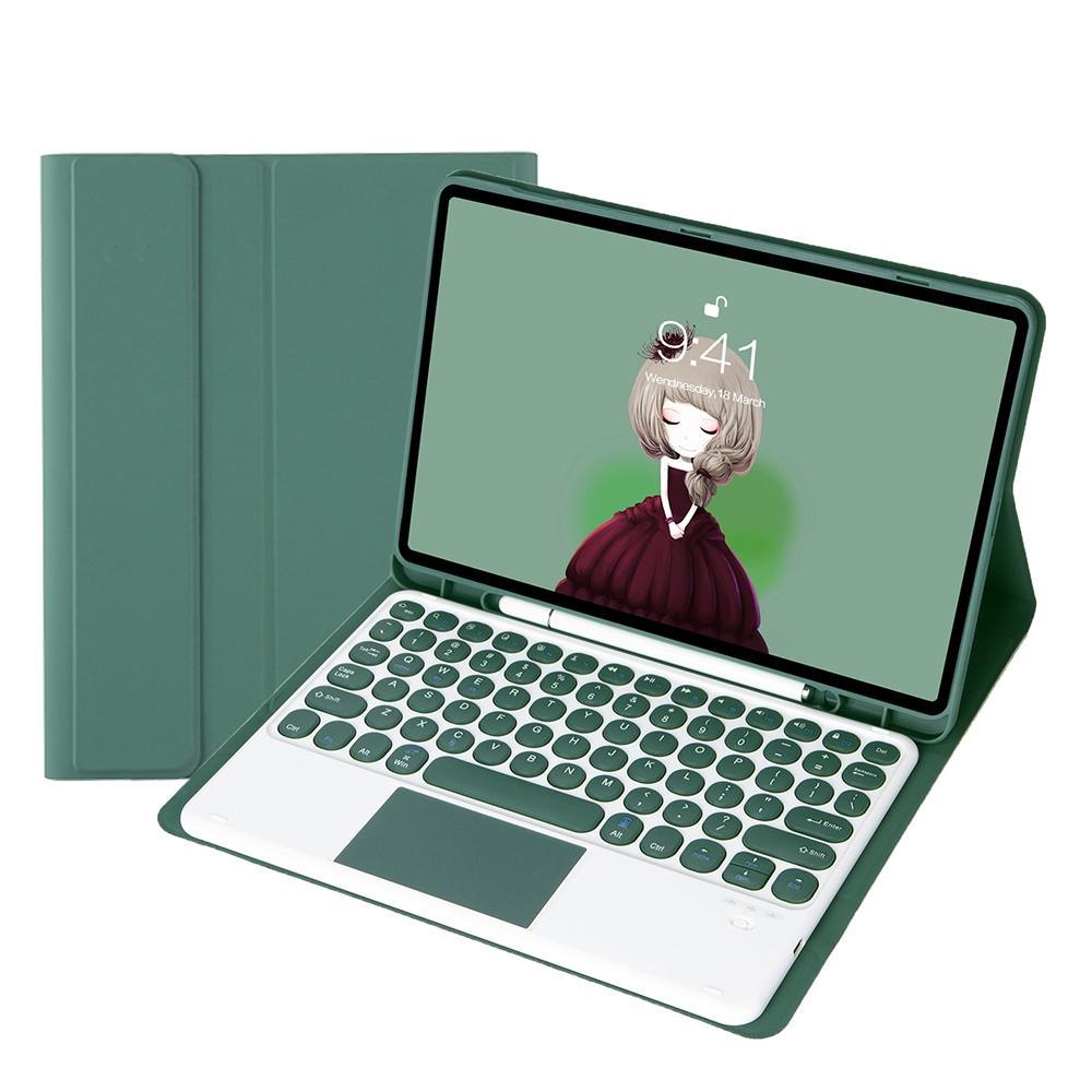V562-A308394100ADE-202508290154-01 Detachable Bluetooth Keyboard Leather Case For Ipad 10.2 / Air 2019 / Pro 10.5 - Black - Eda001493803A - Image 2