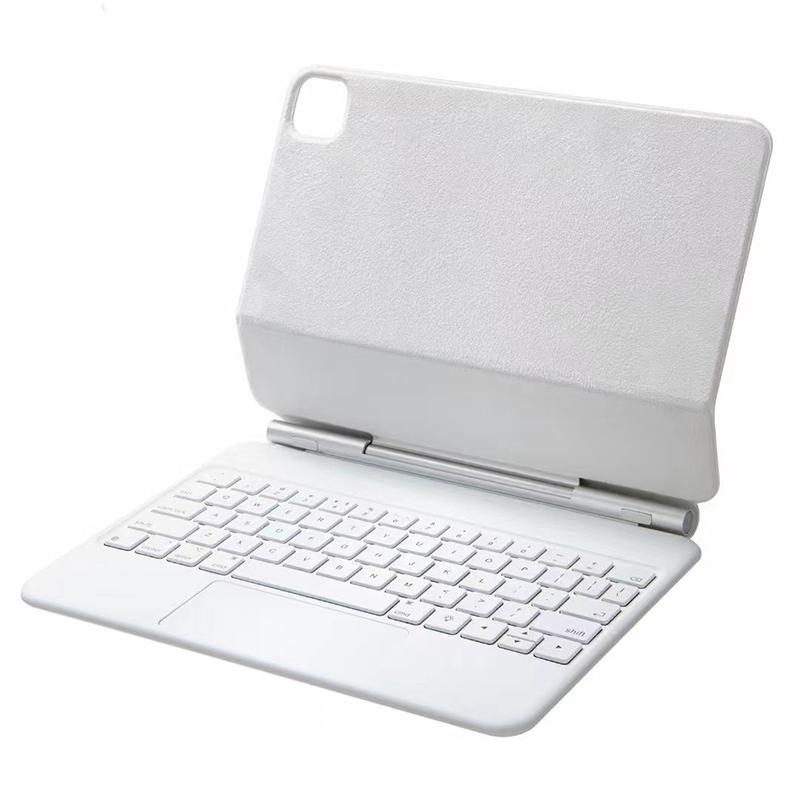 V562-A308859300ADE-202508290620-01 Bluetooth Keyboard Leather Case With Touch Pad - Bp129 - Black - Image 2