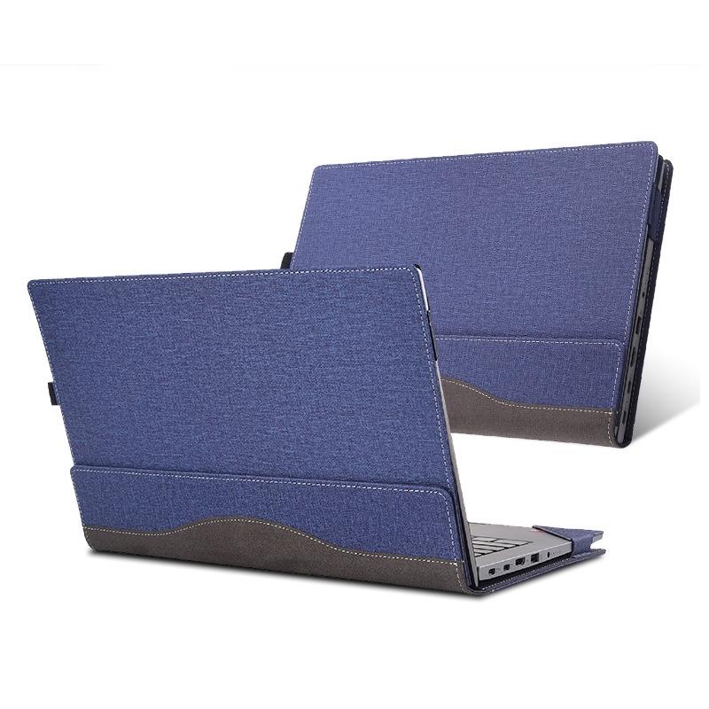 V562-A707400600ADE-202508290611-10 Protective Leather Laptop Case - Anti-Fall - Dark Blue - For Lenovo K14 Gen 1 - Image 11