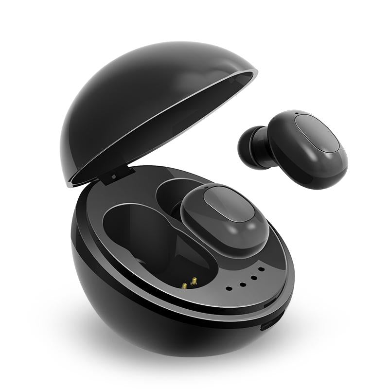 V562-B0105SXPI-202508281521-10 Wireless Bluetooth Earphones - Space Capsule Shape with Magnetic Charging Box & Lanyard - Black - Image 11