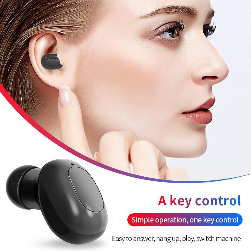 V562-B0105SXPI-202508281521-12 Wireless Bluetooth Earphones - Space Capsule Shape with Magnetic Charging Box & Lanyard - Black - Image 13