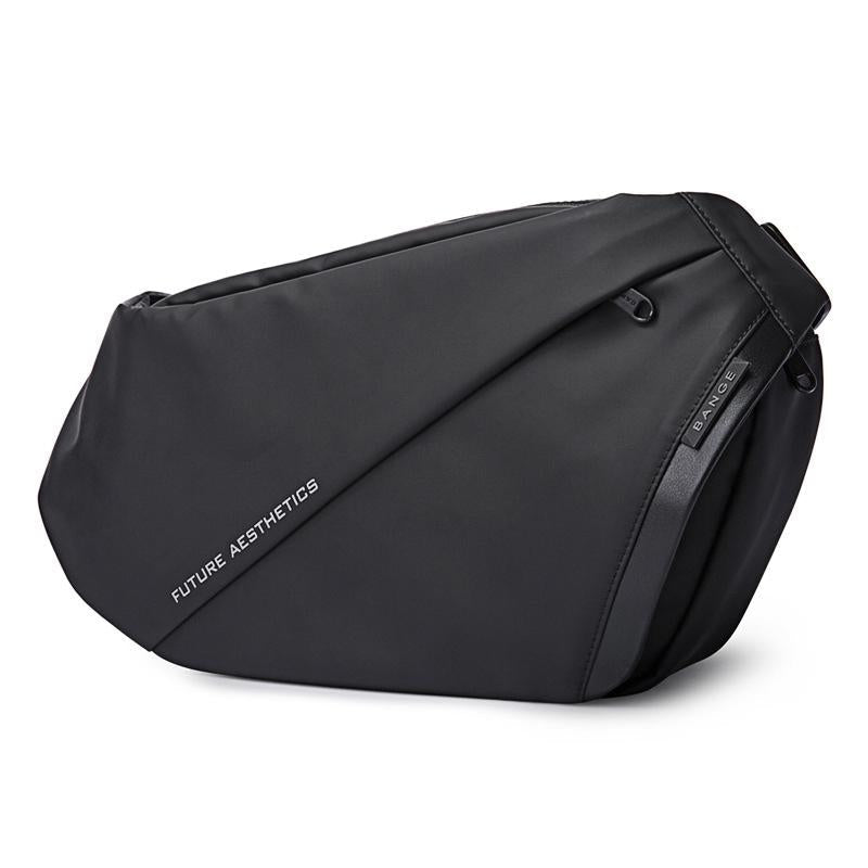 V562-B0772GO-202508271631-00 Waterproof Men Crossbody Chest Bag Epithelium Coating 35X19X8.5Cm Black - Image 1