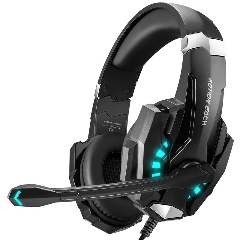 V562-B100644700ADE-202508292216-09 Pro Gaming Headset With Mic 2.1M Cable - Black White - Image 10