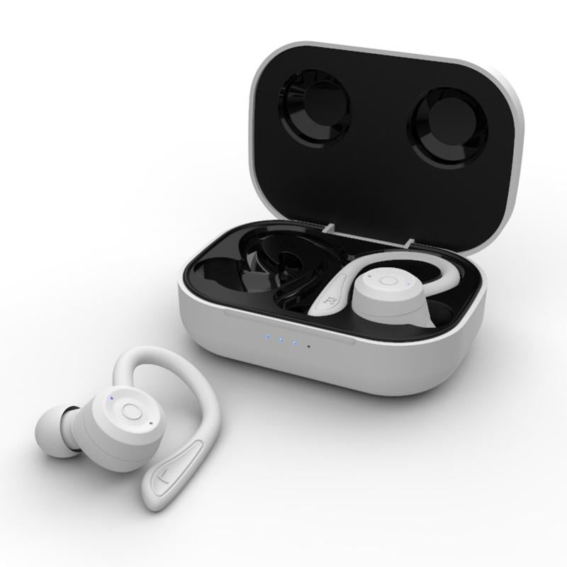V562-B101045100AYS-202508281811-15 Waterproof T20 Tws Bluetooth Earphones with Charging Box and Noise-cancelling Hooks - Blue - Image 16