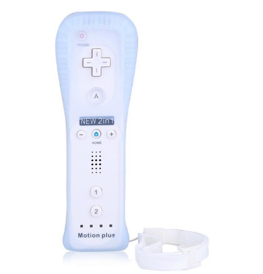 V562-B1013290730DBT-202508281225-00 Wii / Wiiu Right Handle with Built-in Accelerator - 2 in 1 - White - Image 1