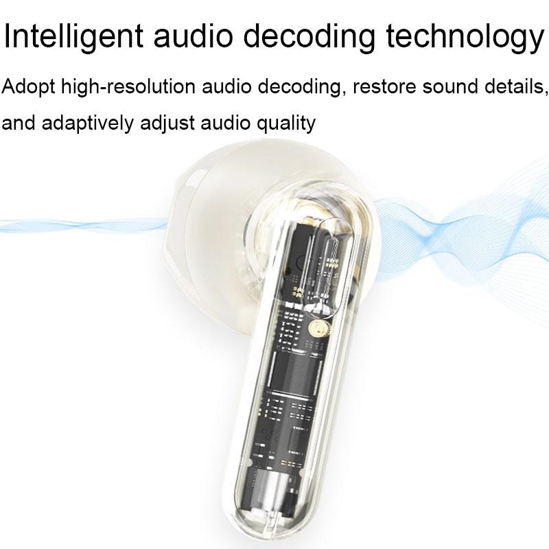 V562-B1017393060DBT-202508282025-06 Wireless Bluetooth Earphone with Noise Reduction - Havit S3 Merle Lite - Blum - Image 7