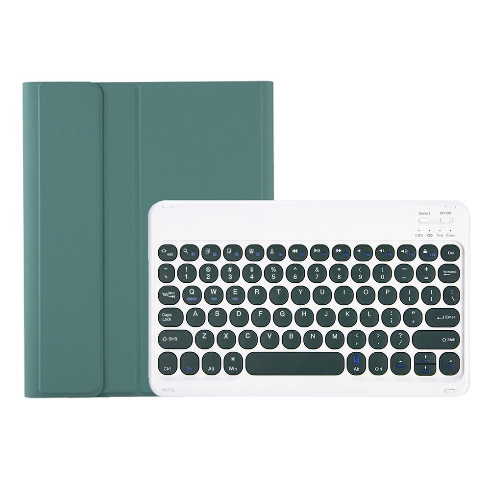 V562-B102494100ADE-202508290310-13 Detachable Bluetooth Keyboard Leather Case For Ipad Air 4 / 5 - Candy Colour Skin Texture - 10.9 Inch - Pink - Image 14