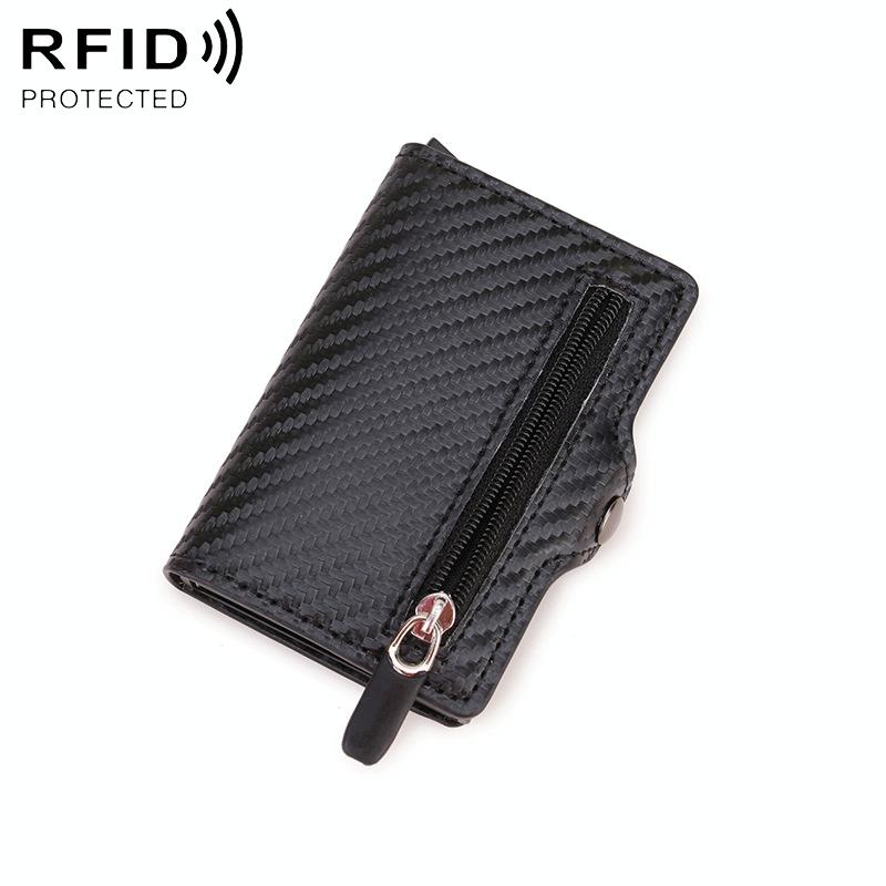 V562-B102627300ADE-202508282030-10 Multi-card Rfid Leather Holder with Metal Accent - Gold - Image 11