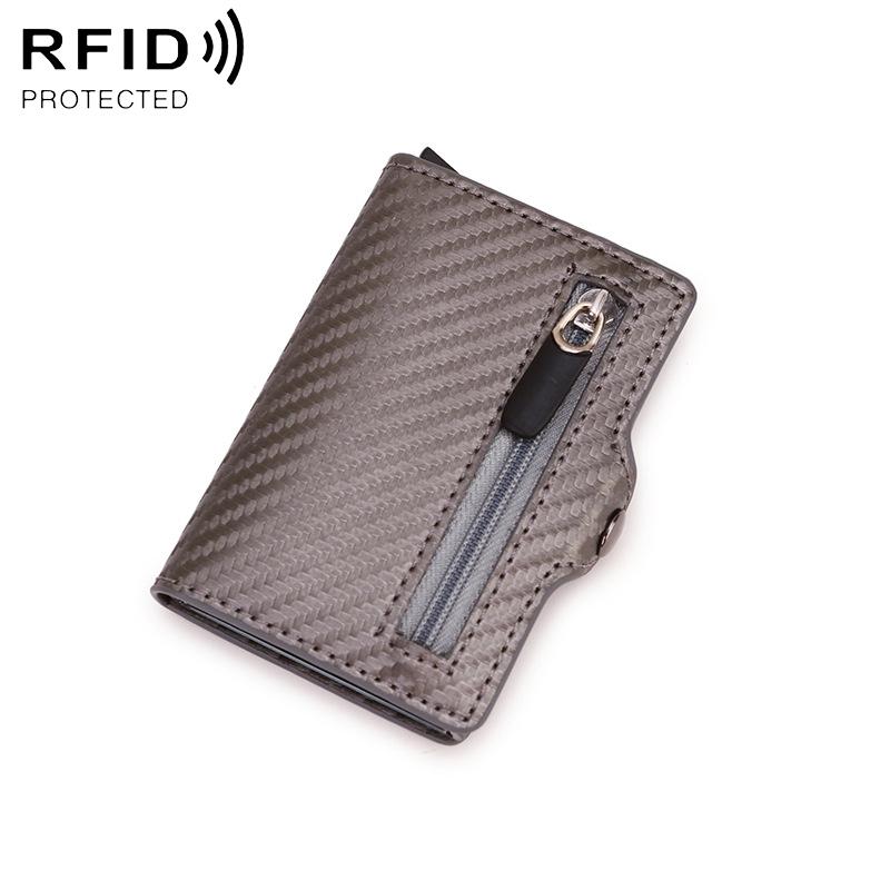 V562-B102627300ADE-202508282030-11 Multi-card Rfid Leather Holder with Metal Accent - Gold - Image 12