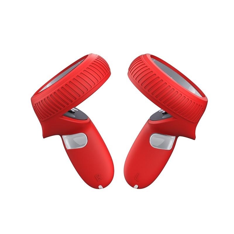 V562-B1030144850DBT-202508282235-00 Meta Quest Vr Handle Cover - Silicone - Red - Image 1