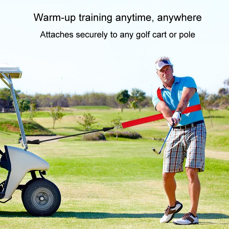 V562-B1032554060DBT-202508290146-07 Golf Swing Training Belt for Improved Fitness and Technique - Yellow - Image 8