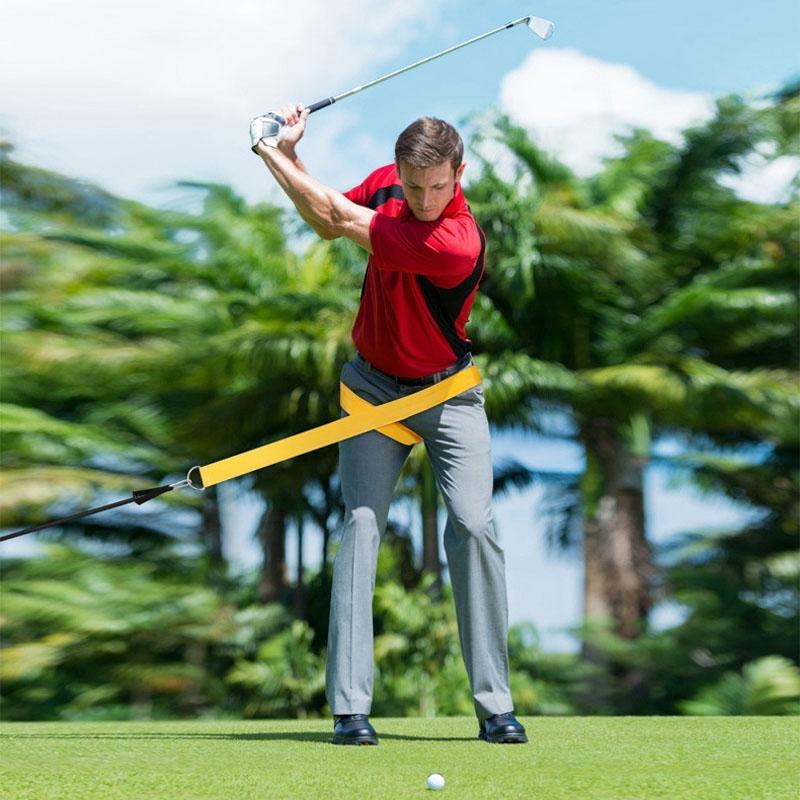 V562-B1032554060DBT-202508290146-08 Golf Swing Training Belt for Improved Fitness and Technique - Yellow - Image 9