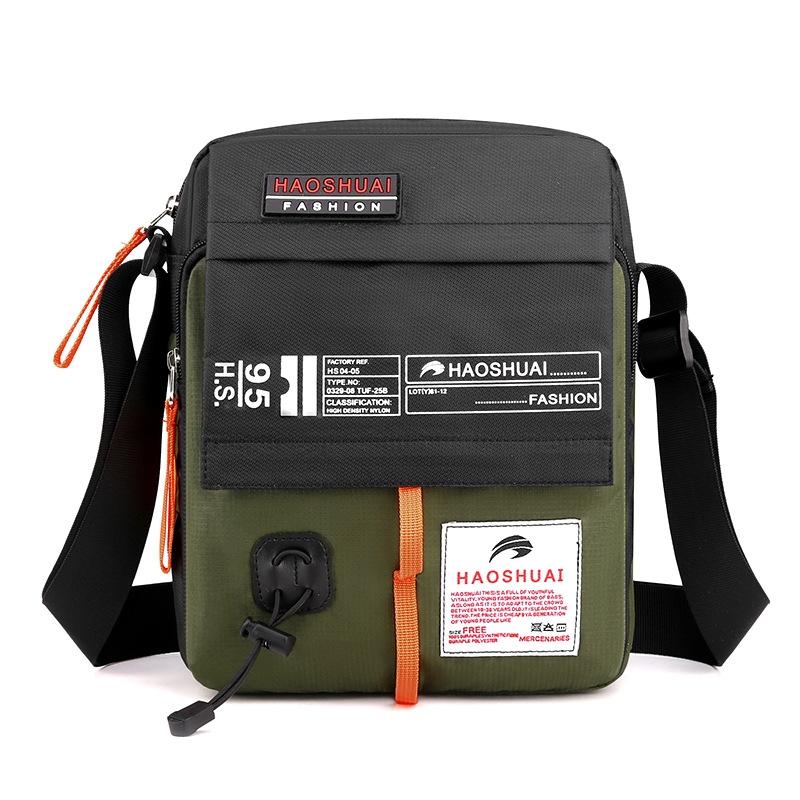 V562-B1042713060DBT-202508290145-01 206 Men Crossbody Bag Sporty Shoulder Bag For Casual Use - Black - Image 2