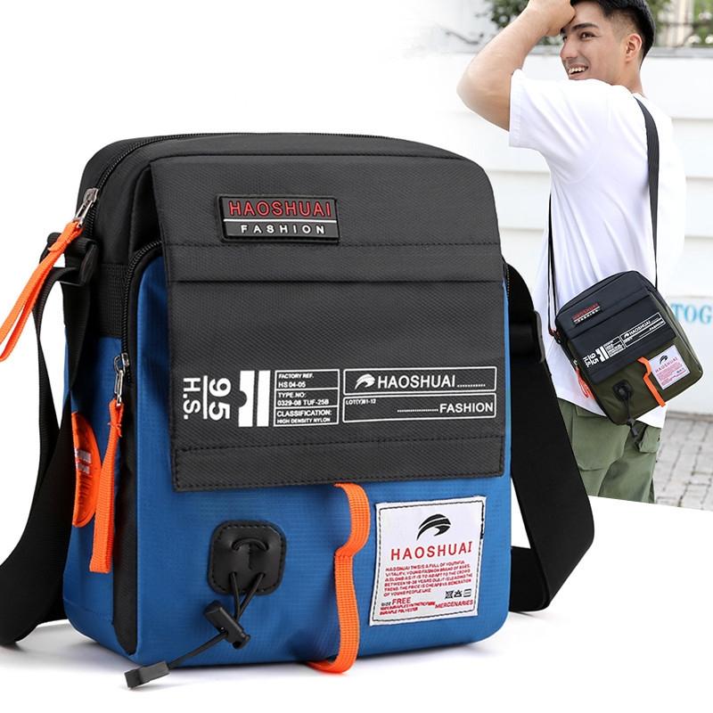 V562-B1042713060DBT-202508290145-06 206 Men Crossbody Bag Sporty Shoulder Bag For Casual Use - Black - Image 7