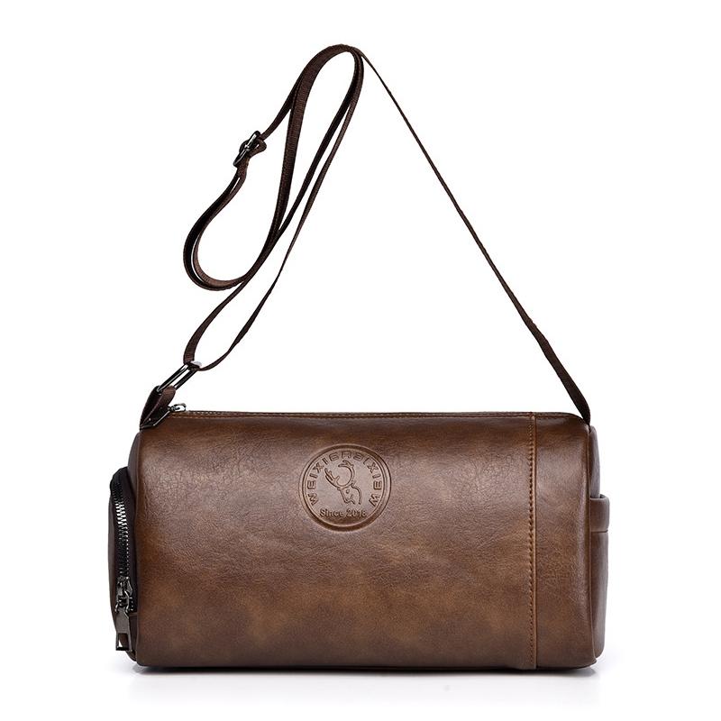 V562-B1045305060DBT-202508290615-00 Waterproof Men Crossbody Backpack Large Capacity - Brown - Image 1