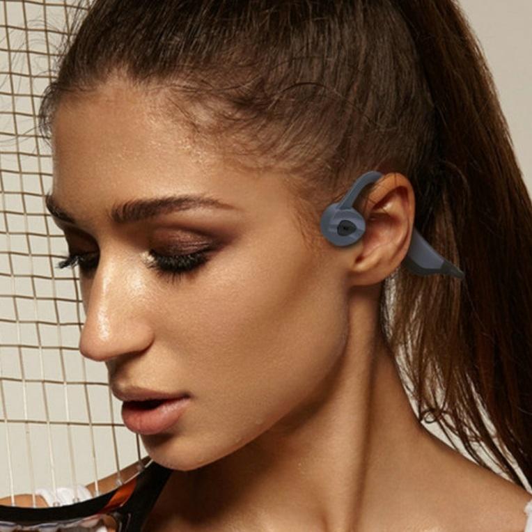 V562-B1053700550DBT-202508280715-05 Waterproof K7 Bone Conduction Bluetooth Earphones - 16gb Ram - Gray - Image 6