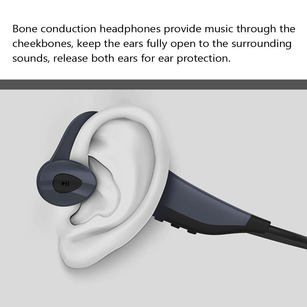 V562-B1053700550DBT-202508280715-12 Waterproof K7 Bone Conduction Bluetooth Earphones - 16gb Ram - Gray - Image 13