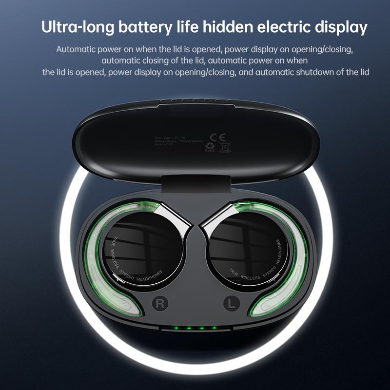 V562-B106466300ADE-202508281525-05 Waterproof Wireless Bluetooth Earphones with Noise Reduction - t & g F2 - White - Image 6