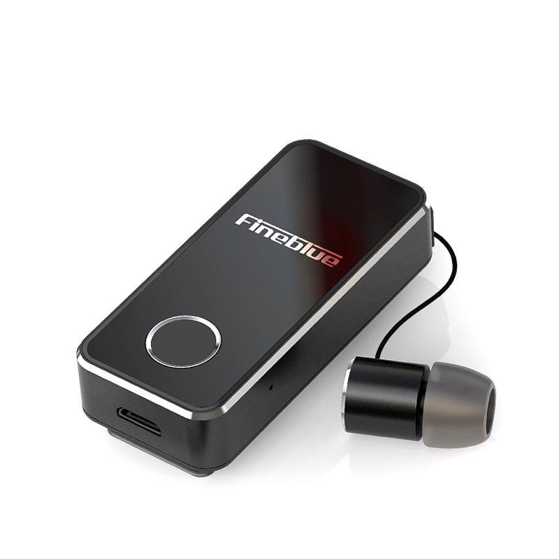 V562-B10712600AYS-202508281530-02 Wireless Bluetooth Earphone with Vibrating Alert and Clip - Black - Image 3