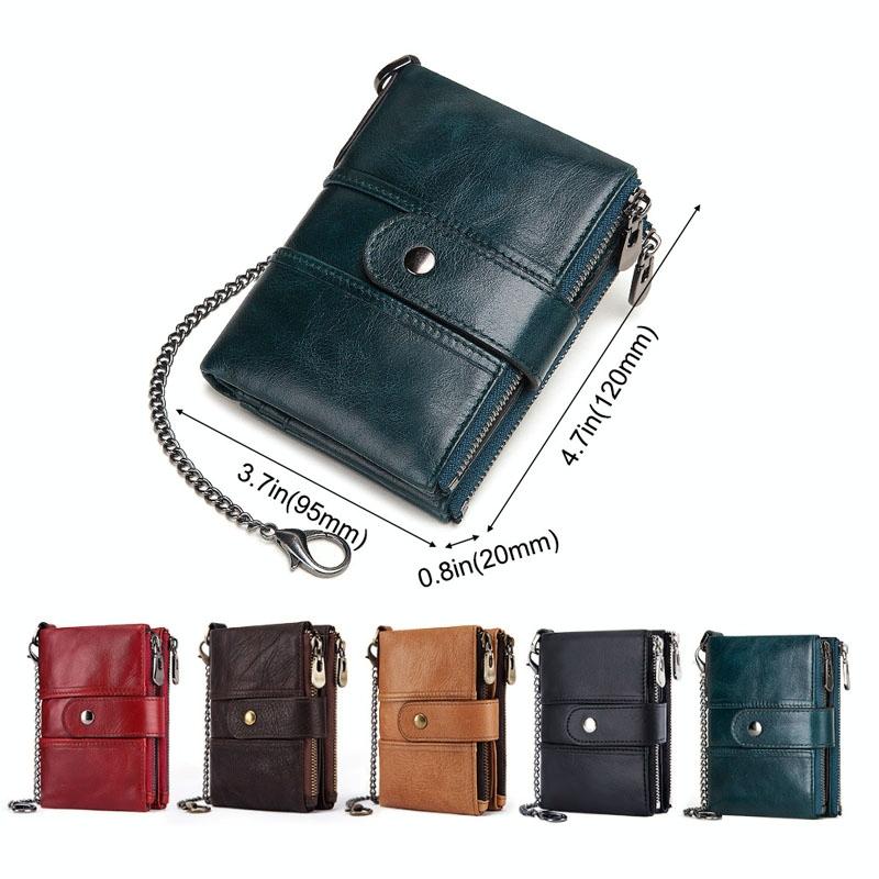 V562-B1079162060DBT-202508280553-03 Secure Multi-function Rfid Wallet - Anti-theft - Khaki - Image 4