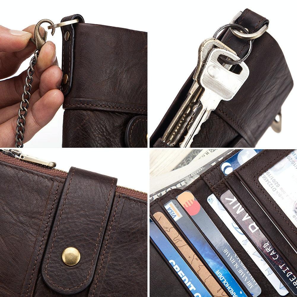 V562-B1079162060DBT-202508280553-05 Secure Multi-function Rfid Wallet - Anti-theft - Khaki - Image 6