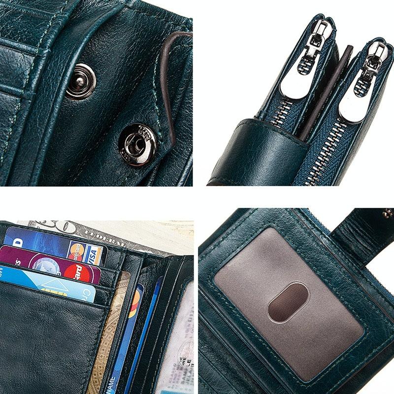 V562-B1079162060DBT-202508280553-06 Secure Multi-function Rfid Wallet - Anti-theft - Khaki - Image 7