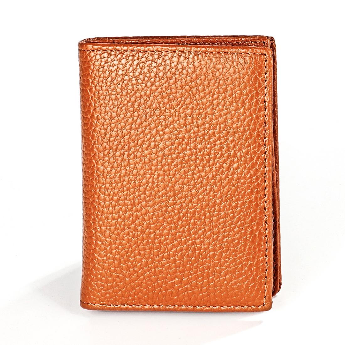 V562-B10849500ADE-202508281615-11 Men Leather Rfid Card Holder - Blocking Technology - Coffe - Image 12