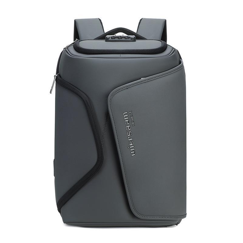 V562-B1087295060DBT-202508291146-00 Water Resistant Anti Theft Laptop Backpack With Usb Port - Gray - Image 1