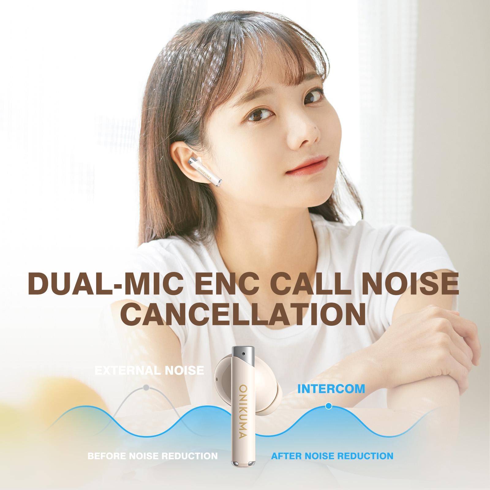 V562-B108922600ADE-202508281320-10 Wireless Bluetooth 5.3 Earbuds - T18 - Beige - Image 11