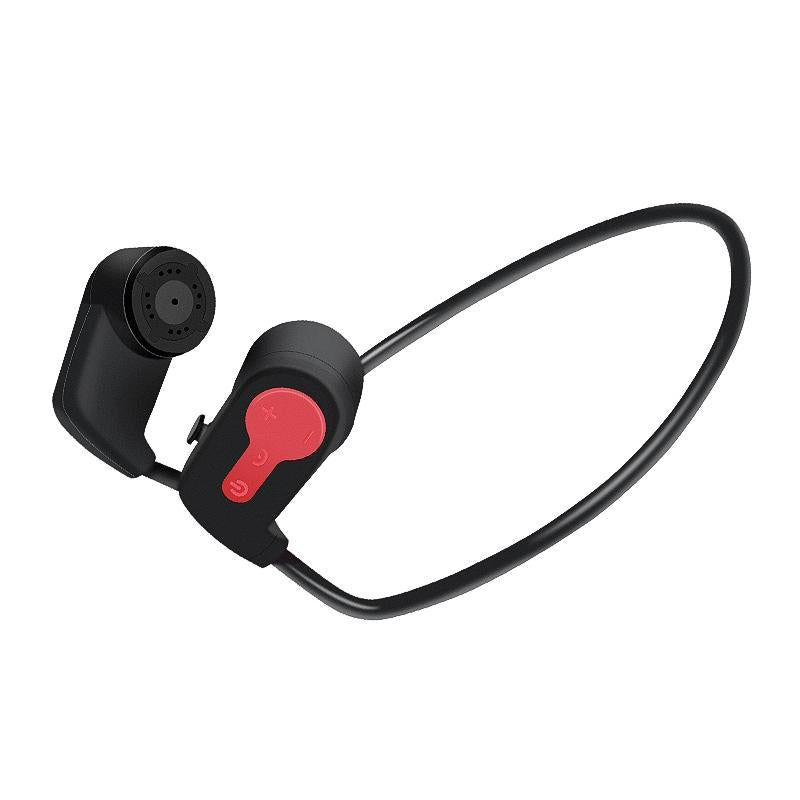 V562-B1091700550DBT-202508290135-02 Waterproof K3 Bone Conduction Bluetooth Headphones - 16gb Ram - Red - Image 3